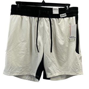 Sports Illustrated Borderline Mens Shorts, Size L Color White